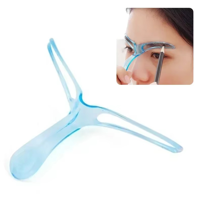 Modèle de sourcils pochoirs de maquillage pour les yeux toilettage façonnage aide