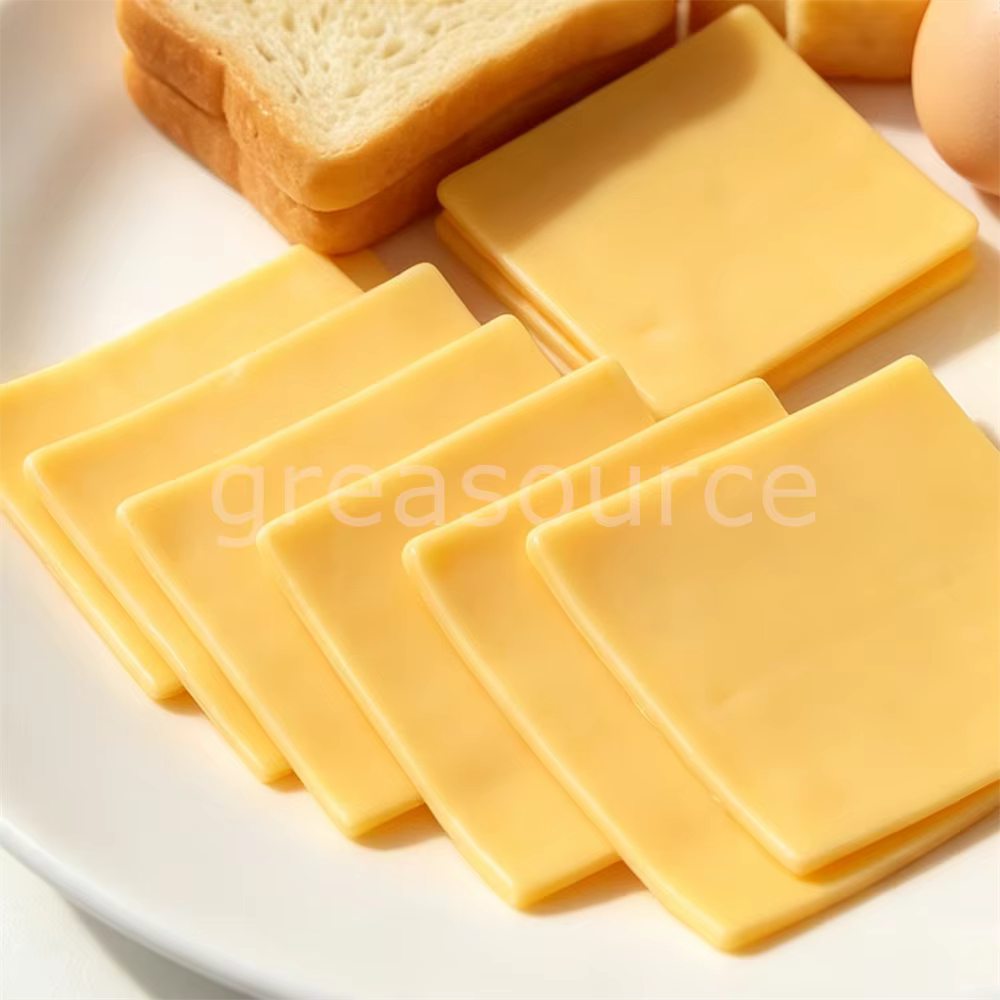 Tranche de fromage cheddar carrée artificielle en PVC, accessoire DIY pour burgers et sandwichs, modèle alimentaire pour scènes de petit-déjeuner et créations artisanales