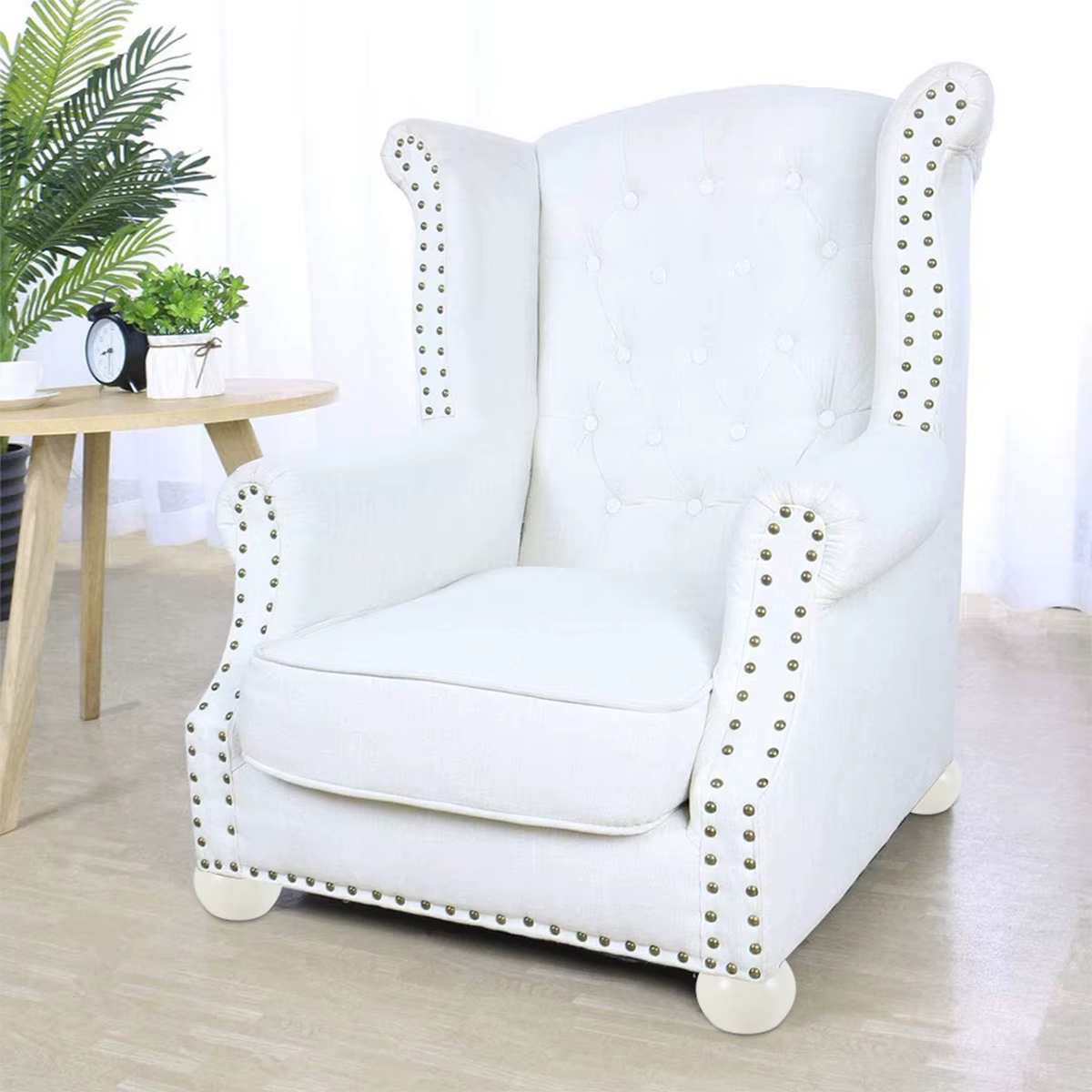 4 pièces pieds de meubles en bois massif forme ronde pieds de chignon 5 cm de haut pieds de canapé de remplacement pour canapé chaise Table basse meubles d'armoire