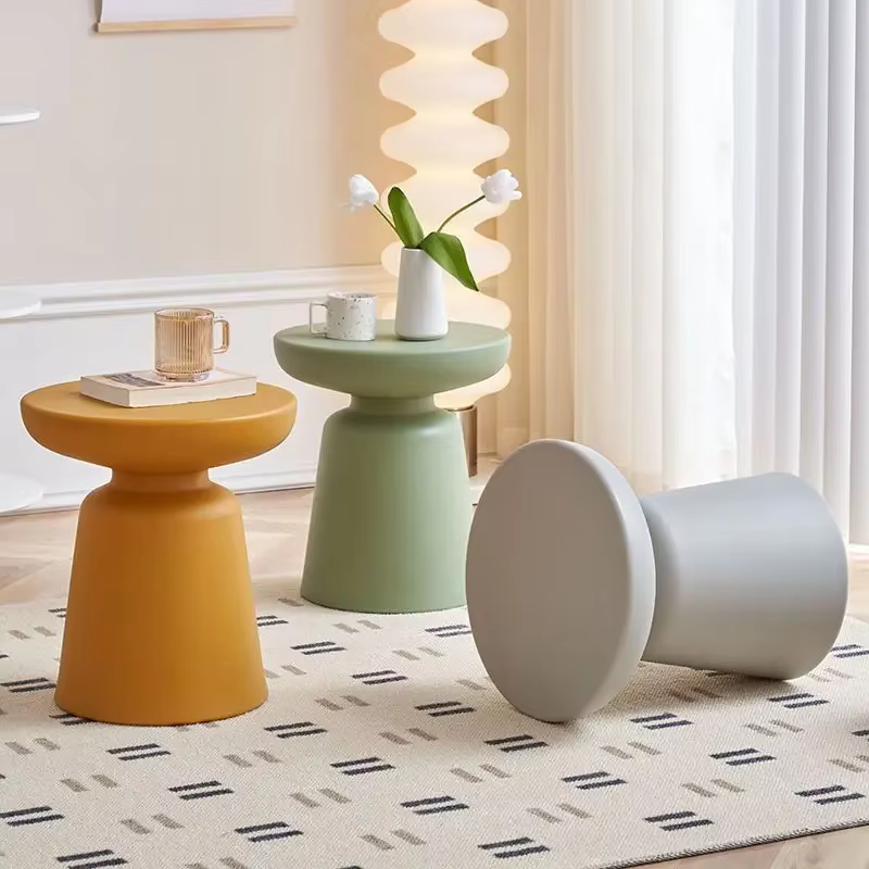 Table d'appoint de canapé nordique simple, salon, balcon, café, maison, petit appartement, design de document, bureau moderne, 2023