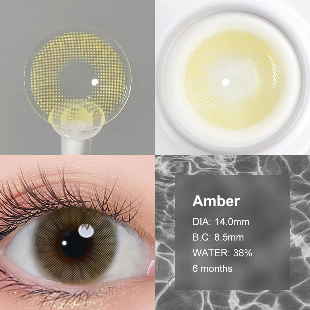 Super ! (0.00~-8.00) MAGISTER 14.0mm Lentilles de contact colorées naturelles Queen avec dioptries