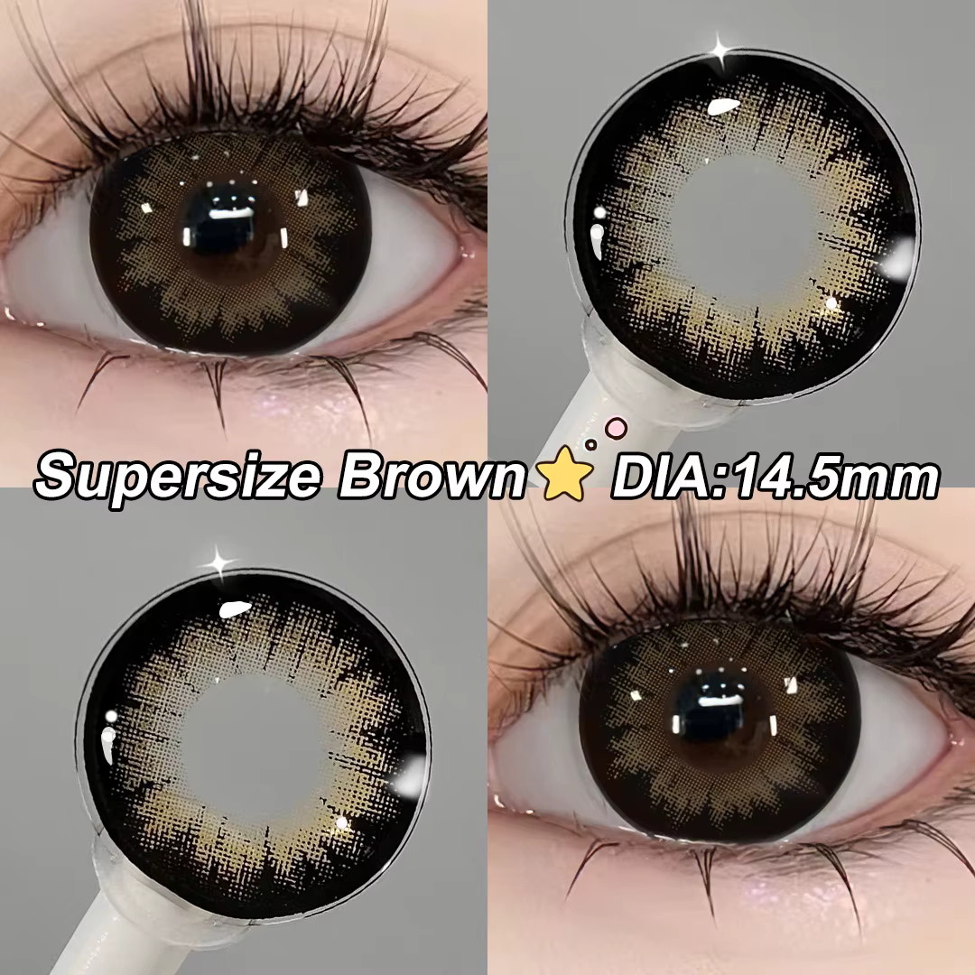 MAGISTER Lentilles de contact colorées pour grands yeux 14.0/14.5/16.0mm
