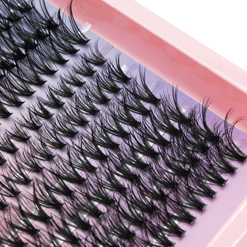 Vente entière Super Bunch nouveau mélange d'effet 3D/5D 240 grappes de cils 8-16mm Style de charme Extension de faux