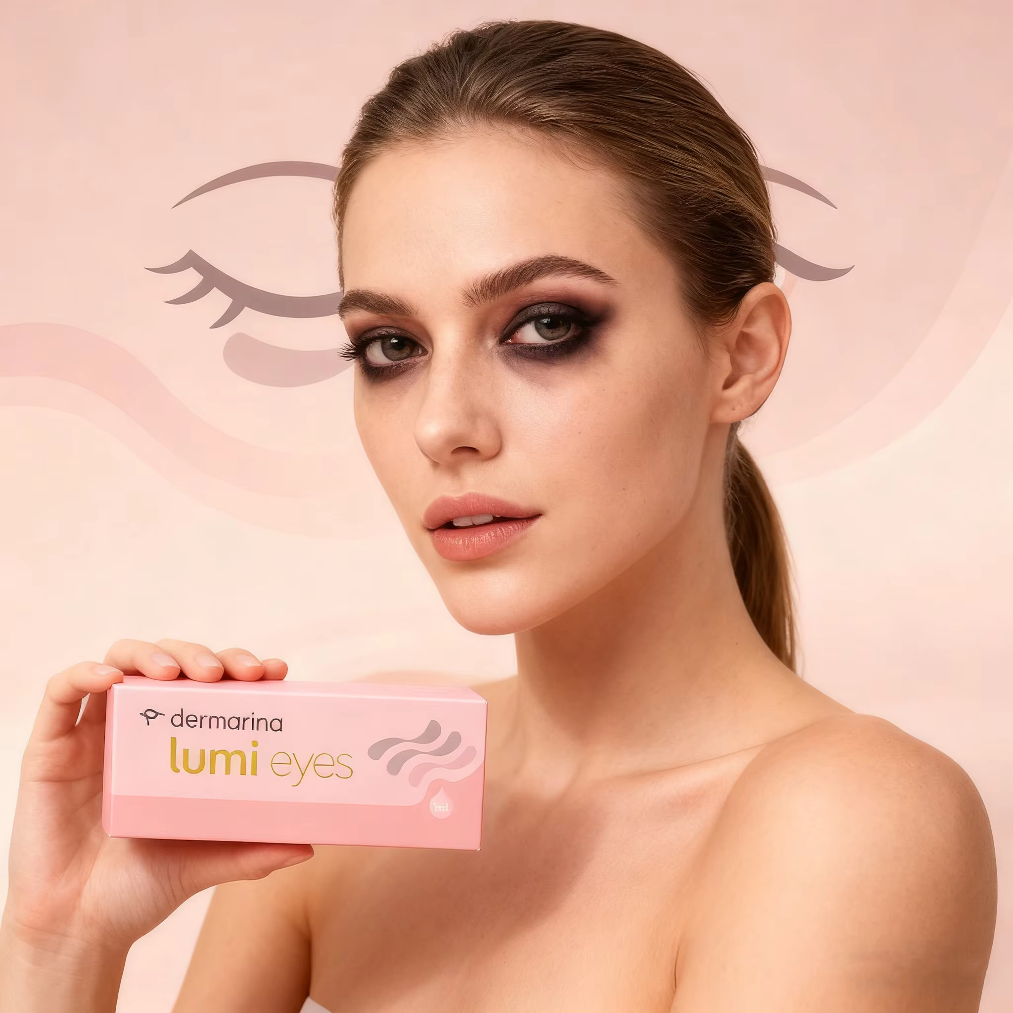 Sérum à l'acide hyaluronique Lumi Eyes pour les cernes et les poches sous les yeux