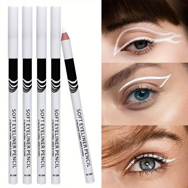 Crayon Eyeliner blanc mat à séchage rapide