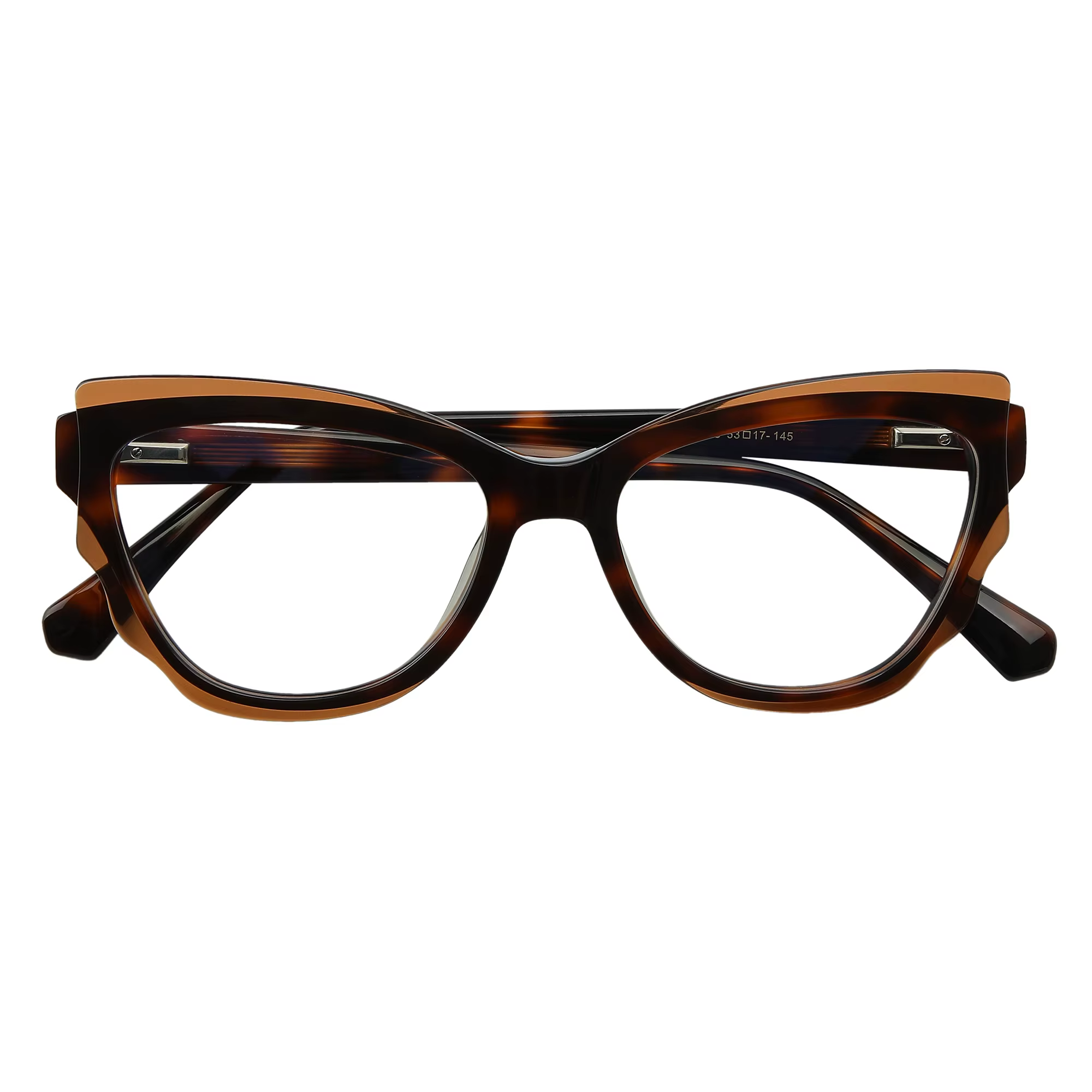 Lunettes œil de chat classiques en coquille de tortue pour femmes