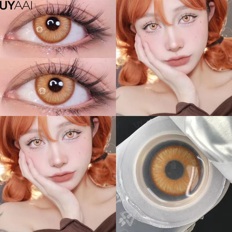 UYAAI Halloween Cosplay lentilles de Contact de couleur lentille