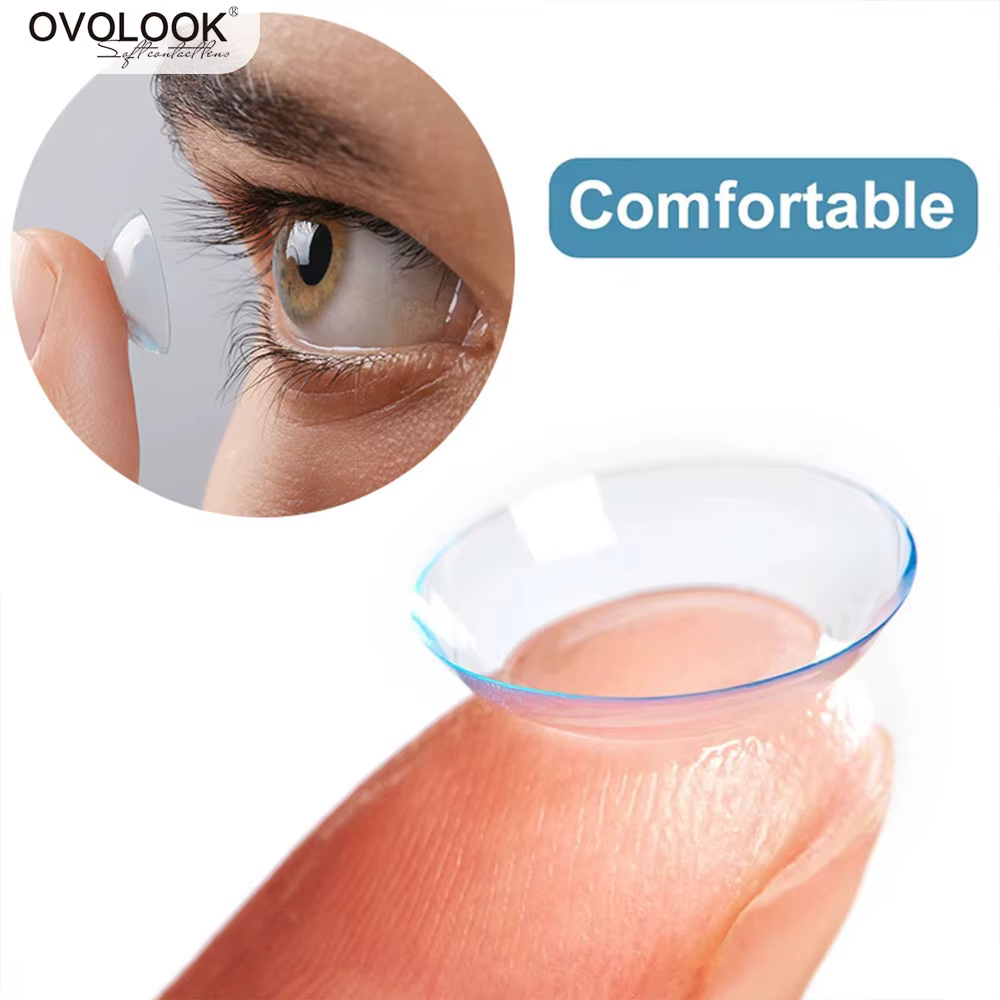 2pcs/paire lentilles de Contact avec dioptrie pour Correction des yeux lentille de Prescription avec 14mm belle élève