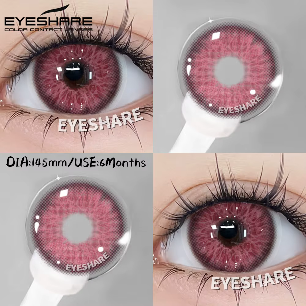 EYESHARE 1 paire de nouvelles lentilles de Contact colorées pour les yeux bleu beauté élèves