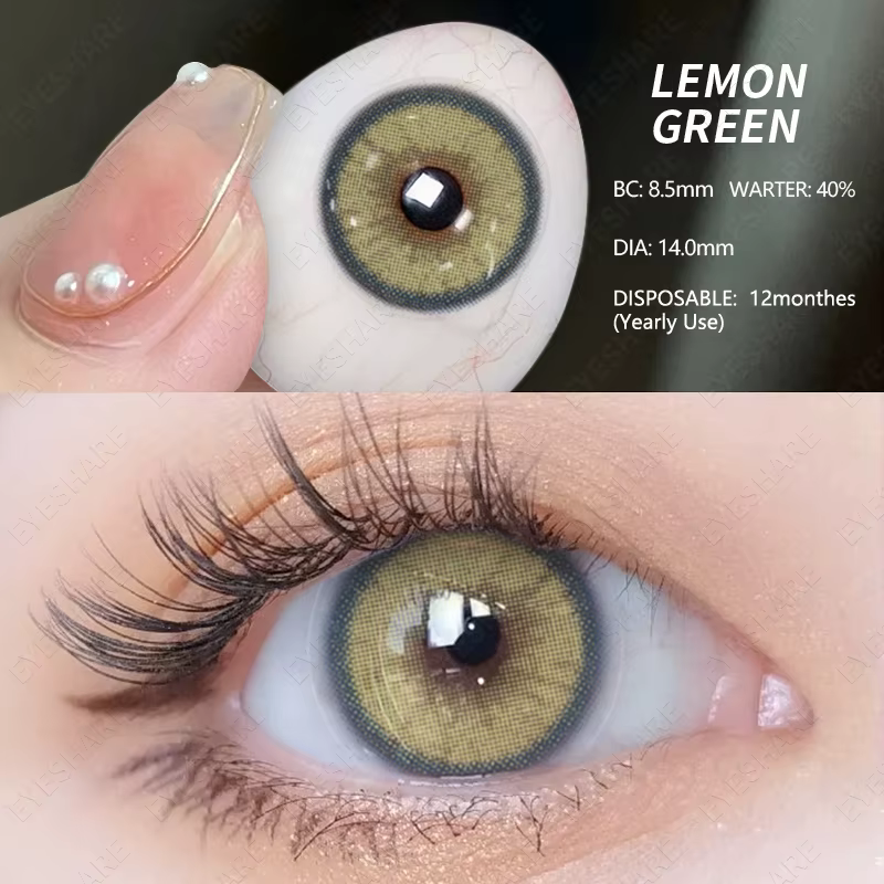 EYESHARE 1 paire de lentilles de contact colorées