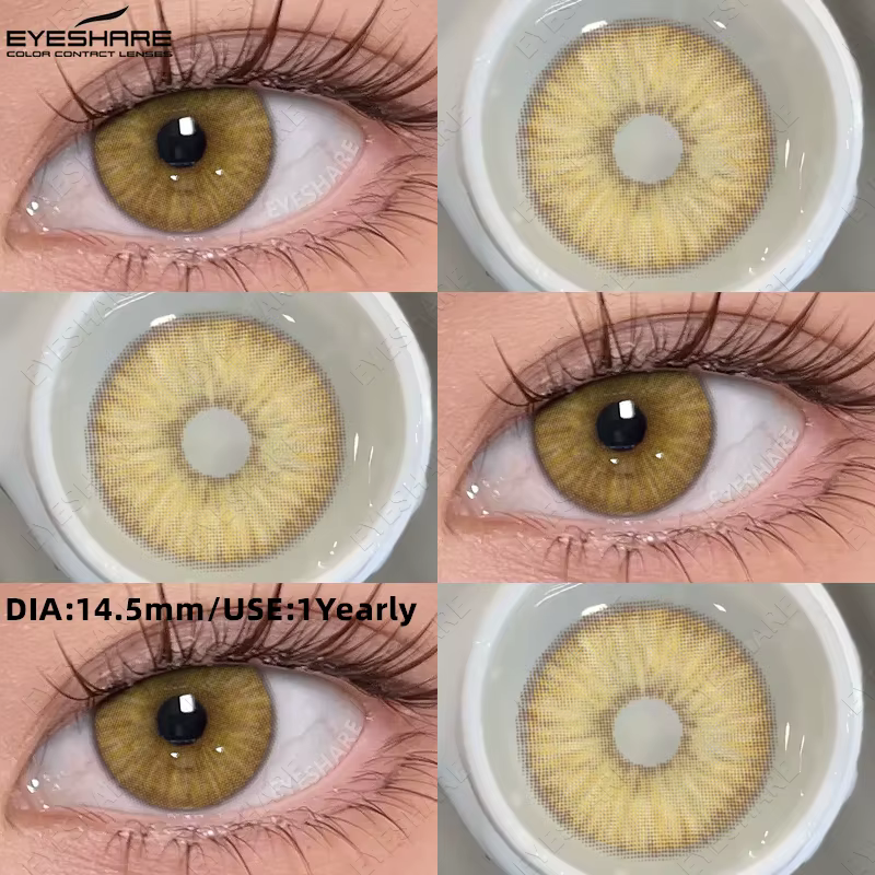 EYESHARE 2 pièces lentilles de contact de couleur pour les yeux contatos