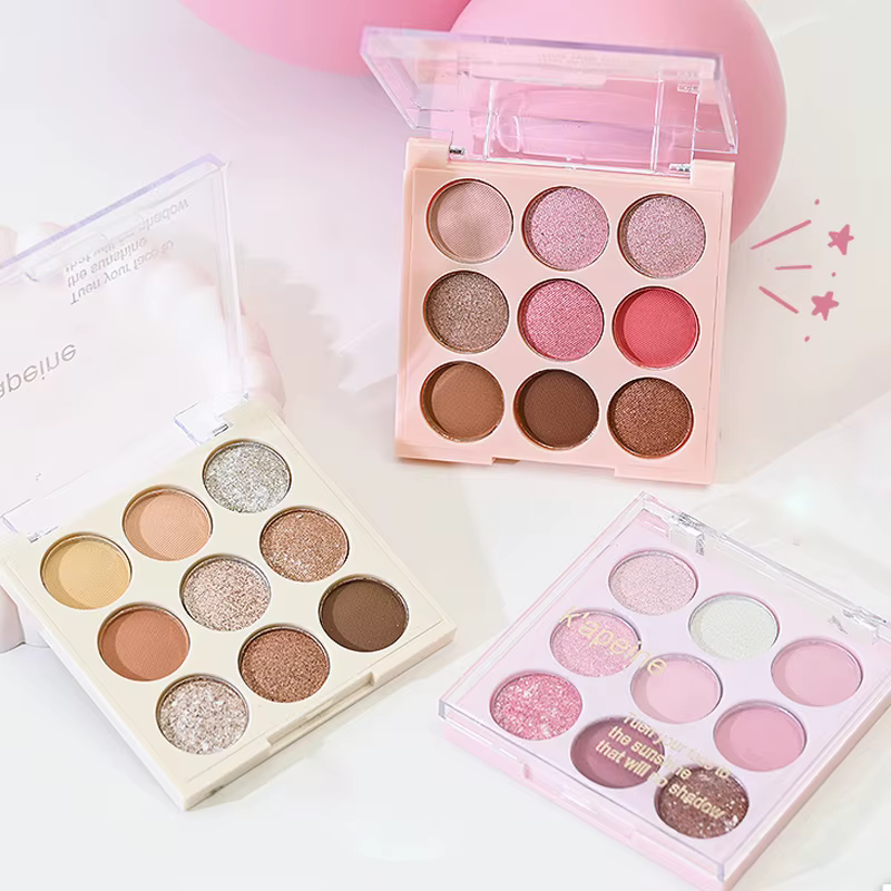 Palette de fards à paupières crème glacée