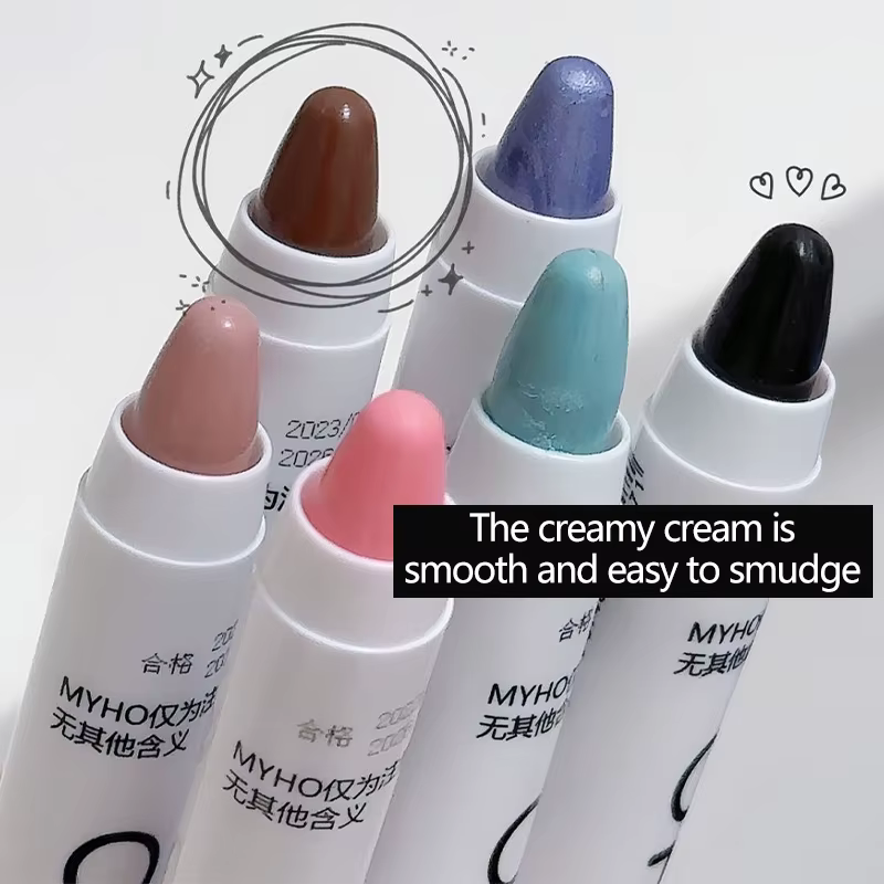 Crayon fard à paupières nacré blanc mat