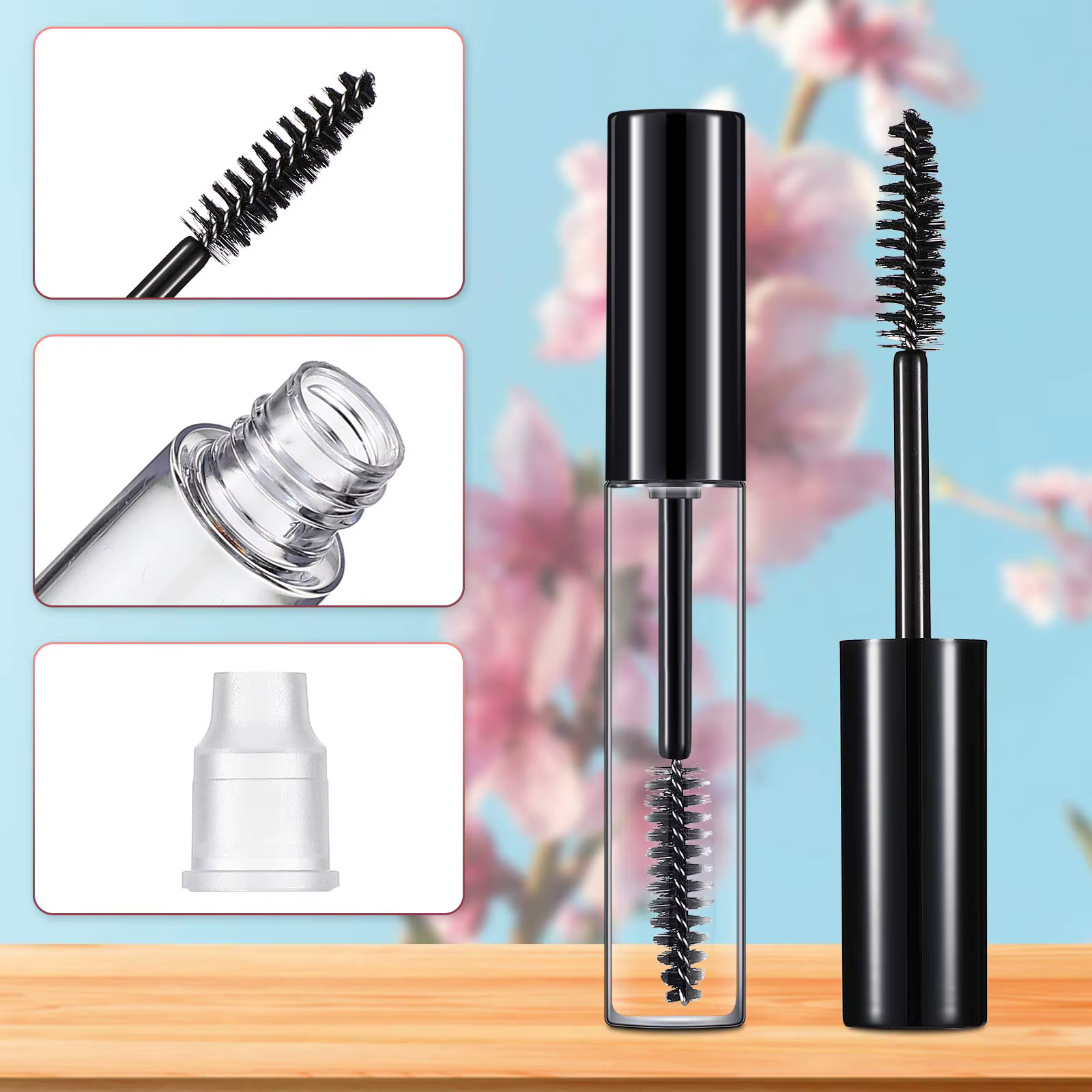 Ensemble de Tubes de Mascara vides de 10ml