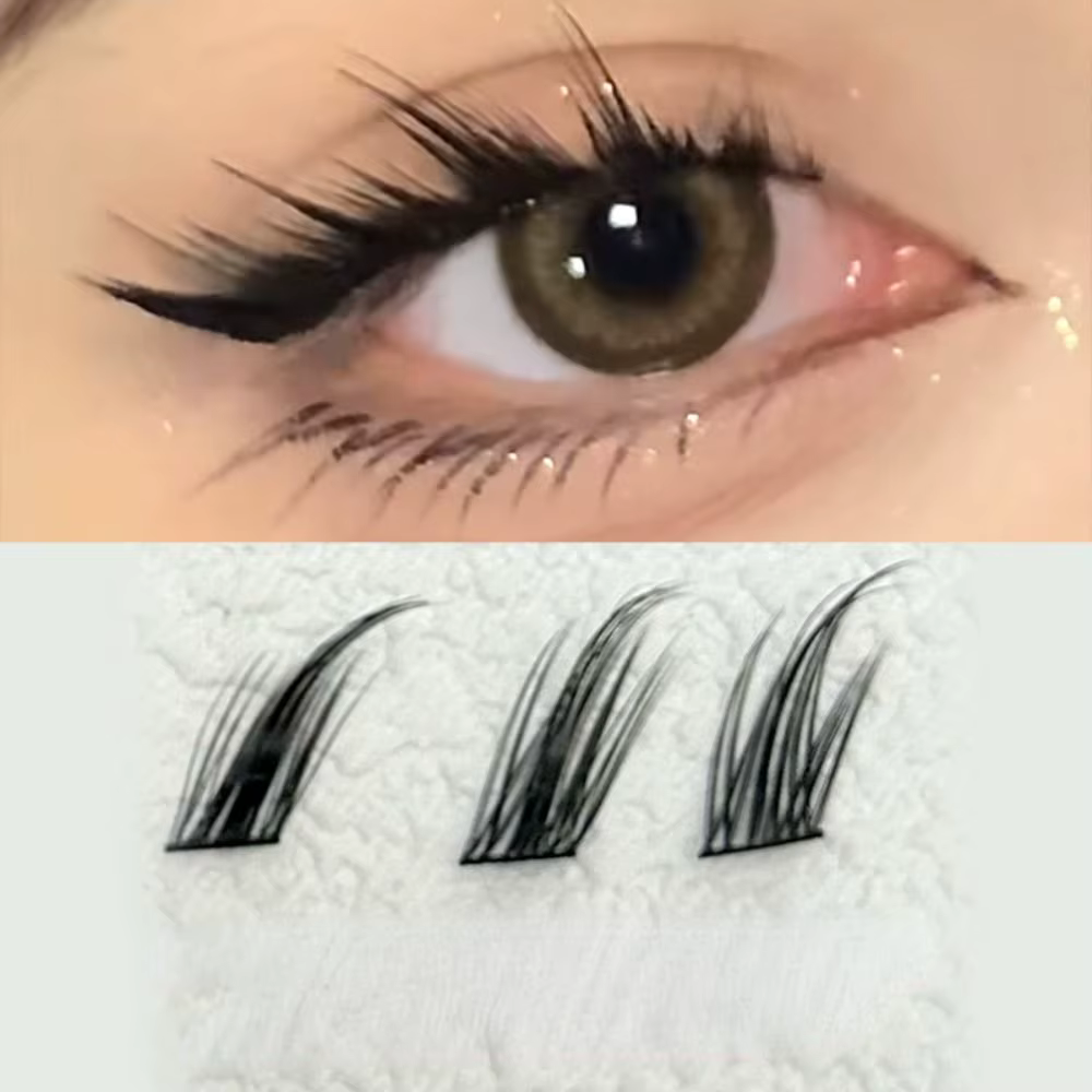 Faux cils individuels effet œil de renard