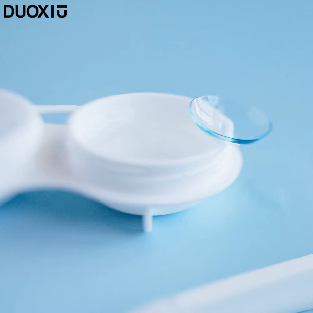 DUOXIU 1 paire de lentilles de contact transparentes pour les yeux myopie Prescription
