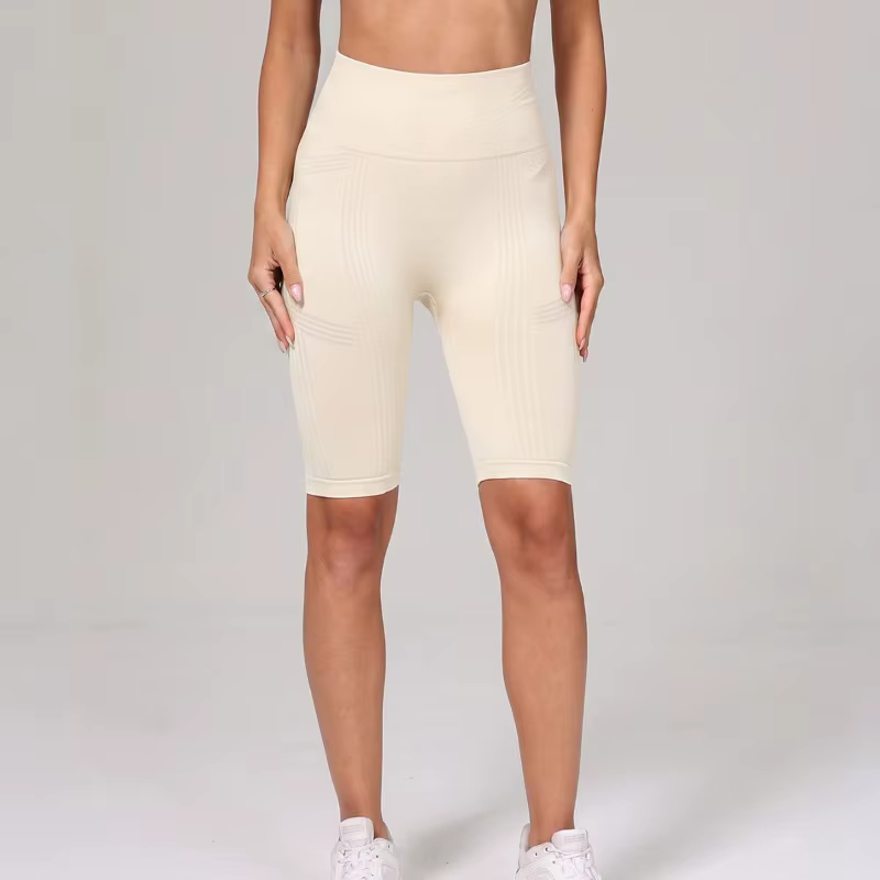 Shorts de yoga taille haute pour femmes, 5 pouces, effet push-up, sensation seconde peau, respirant, moulant, pour la course, la gym, l'entraînement, athlétique, style cycliste