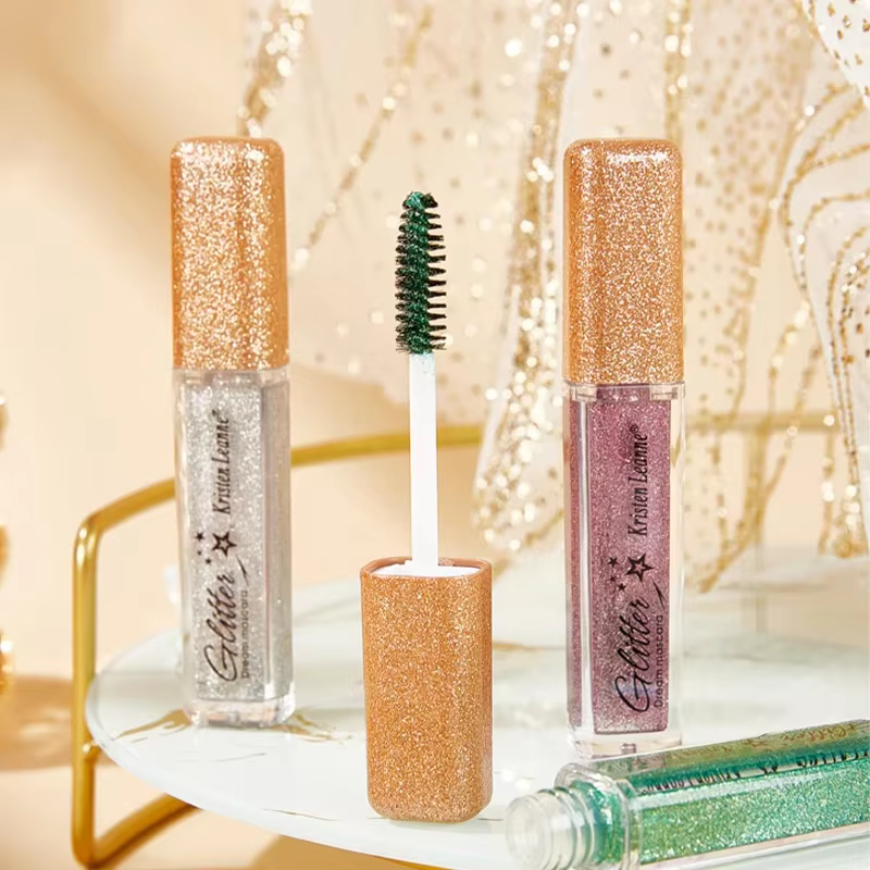 Mascara à paillettes, 7 couleurs