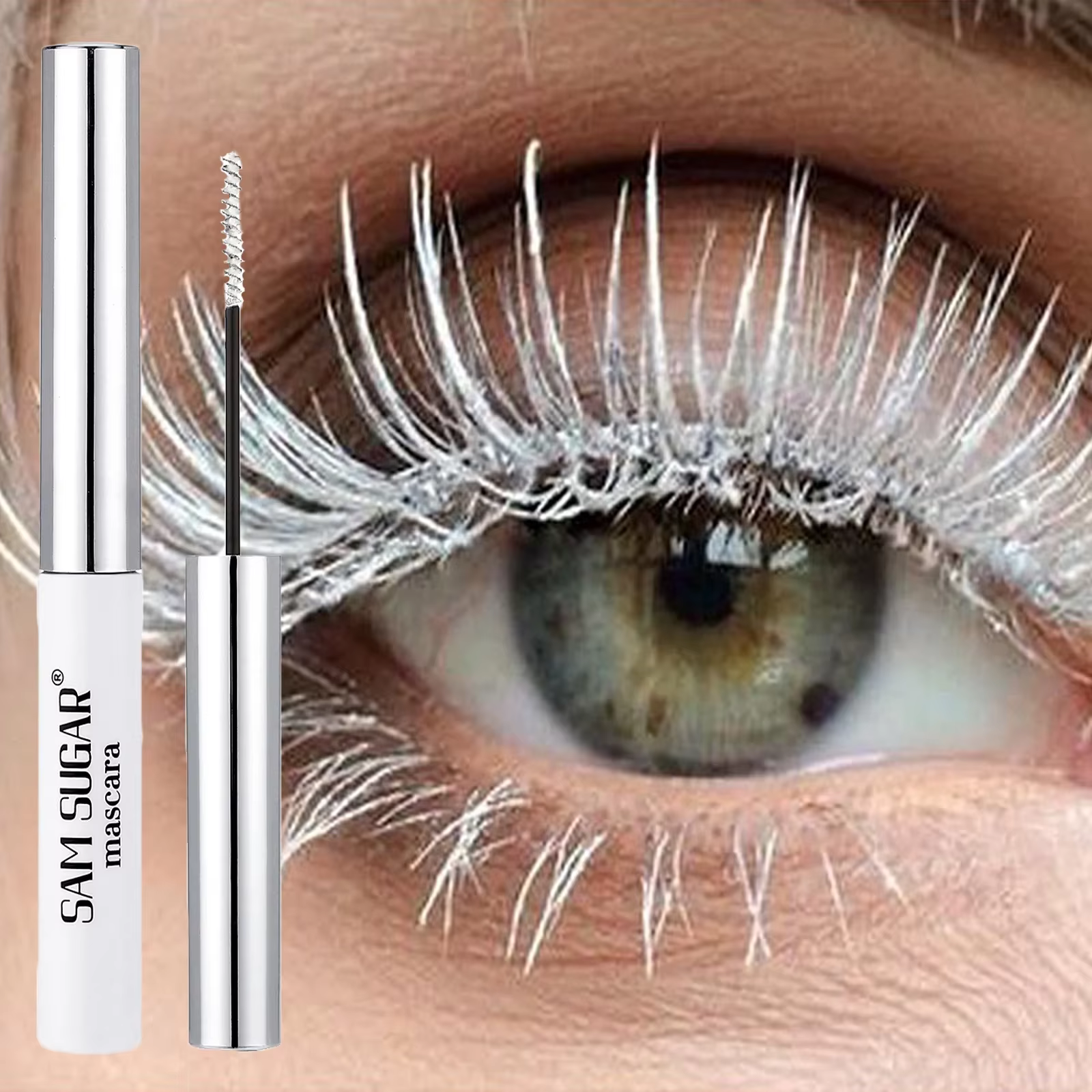 Mascara mince coloré imperméable à l'eau séchage rapide cils recourbés