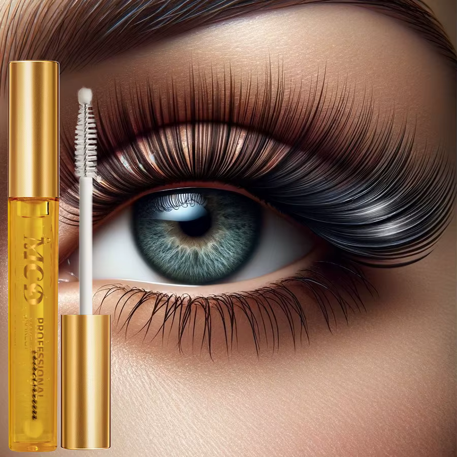 Sérum rehausseur de cils et de sourcils nourrissant Transparent