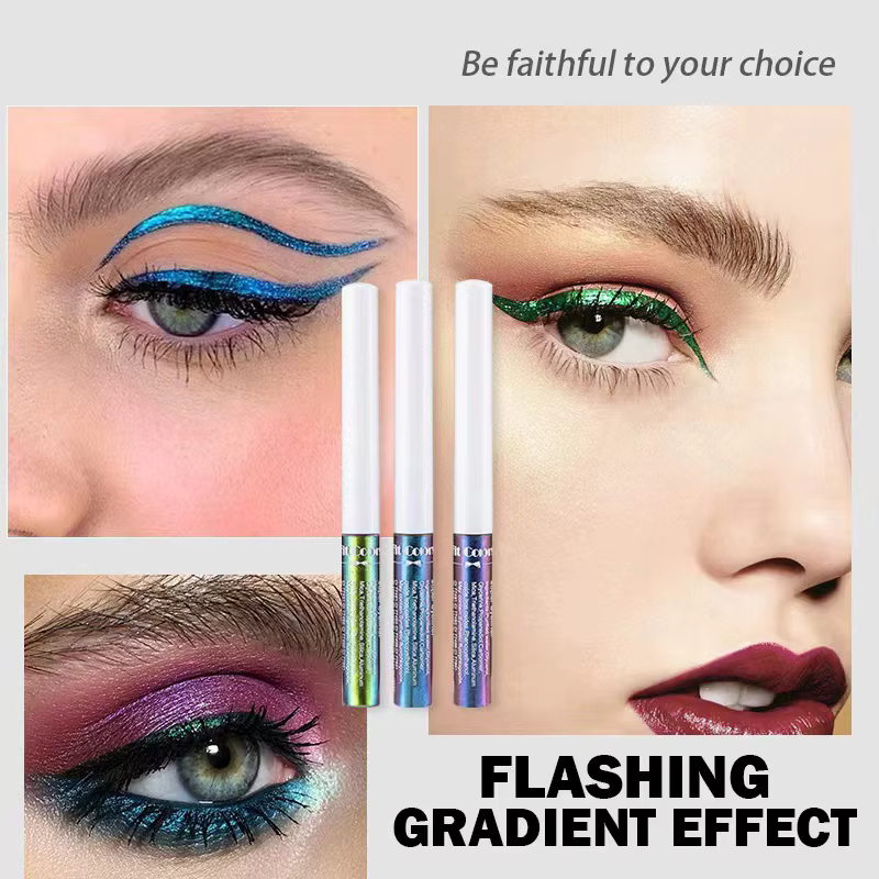 Ensemble d'eyeliner liquide caméléon doré