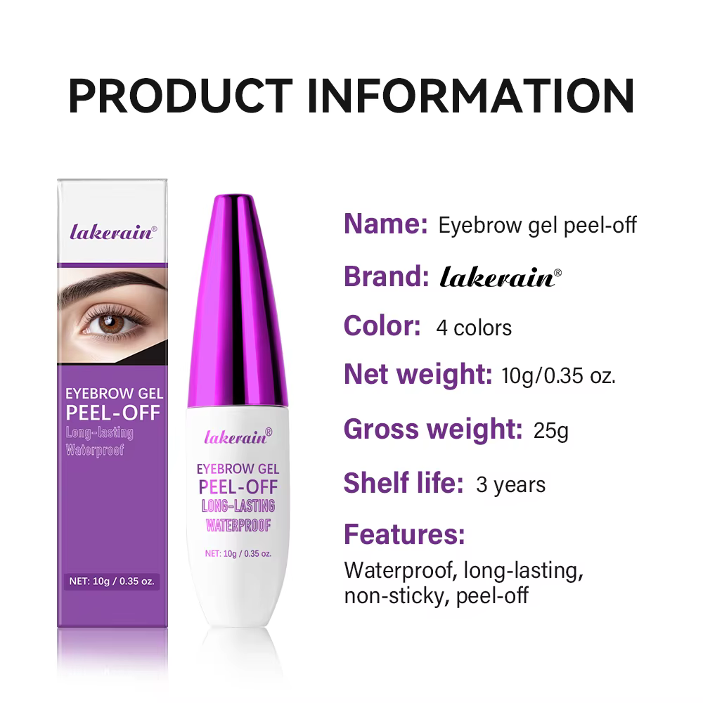 Teinte gel pour sourcils