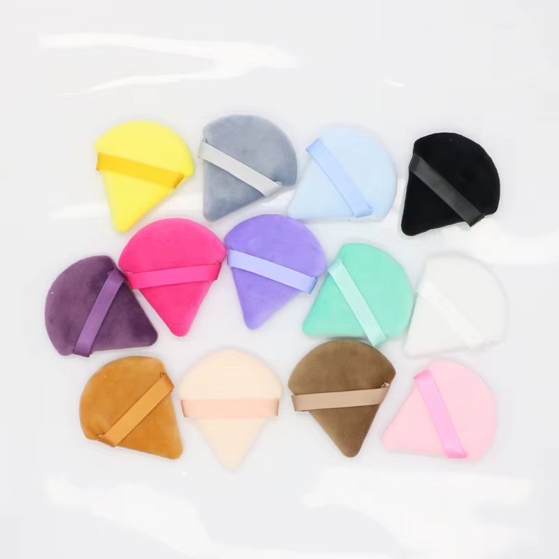 OGEYERO velours Triangle poudre bouffée maquillage éponges pour visage yeux contour ombre joint fond de teint
