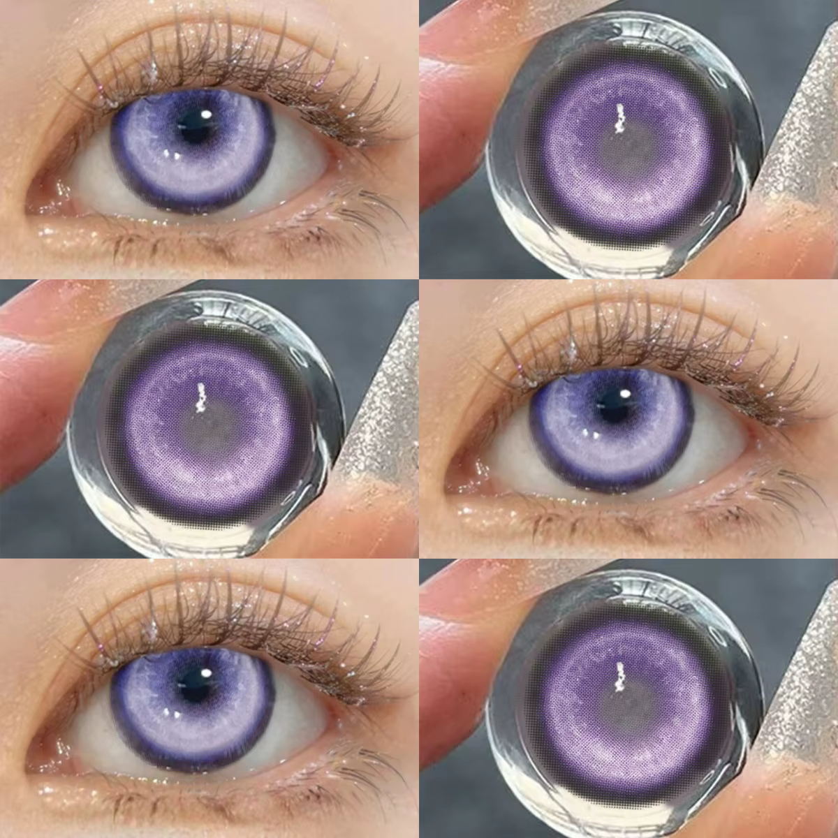 Lentilles de contact colorées pour cosplay