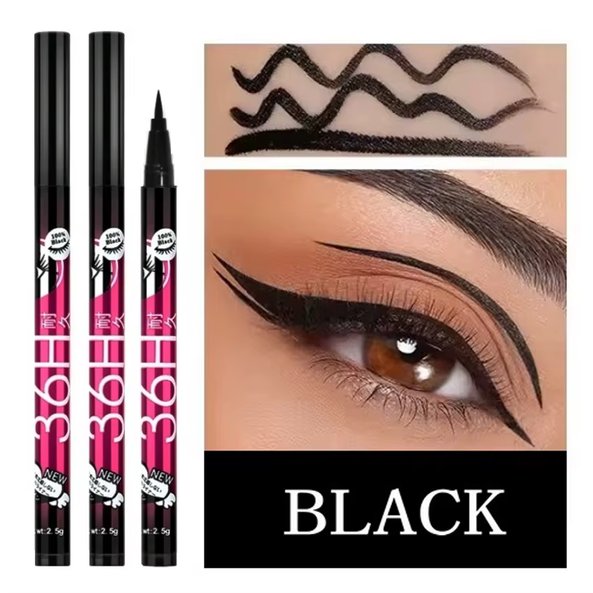 Stylo Eyeliner de tatouage liquide noir 36H
