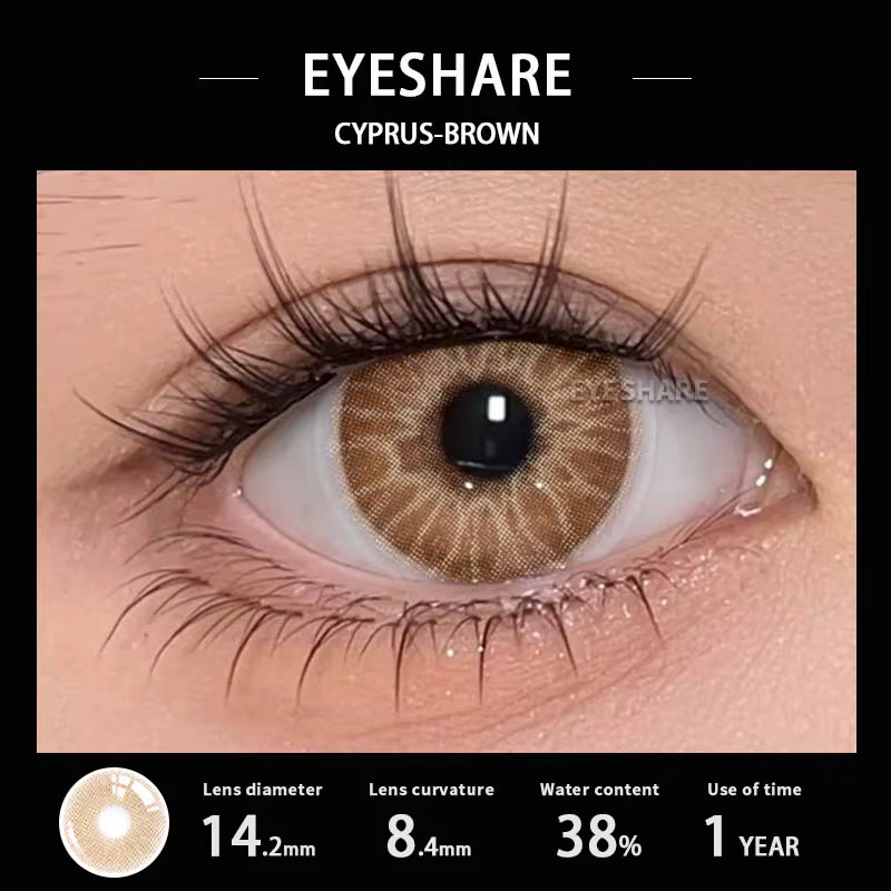 Lentilles de Contact Colorées Bleu Clair