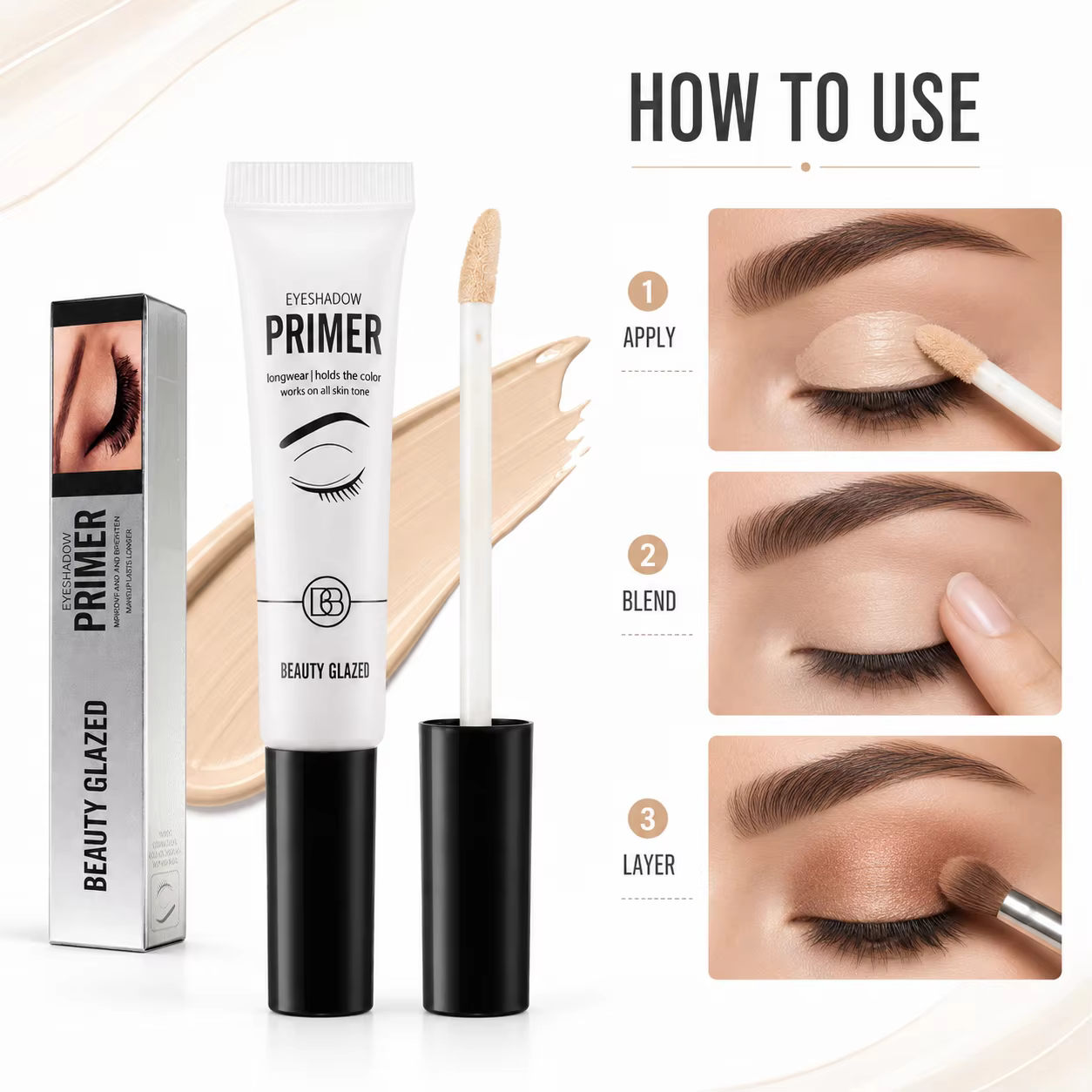 Base de maquillage pour les yeux