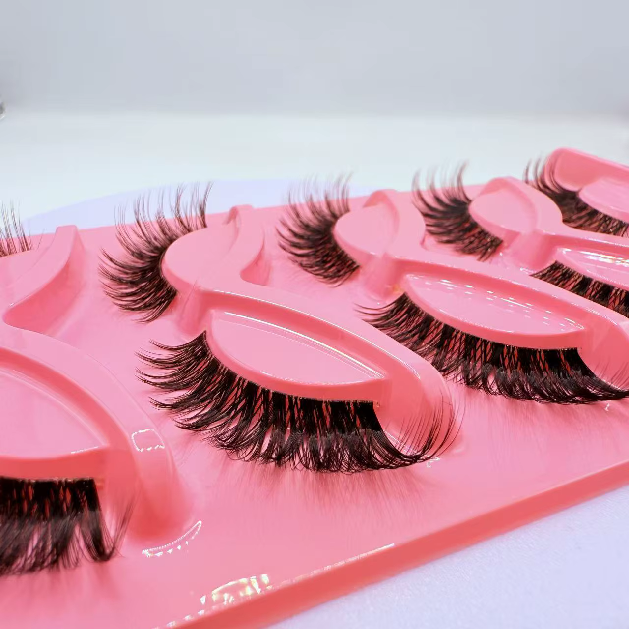 5 paires de faux cils dramatiques
