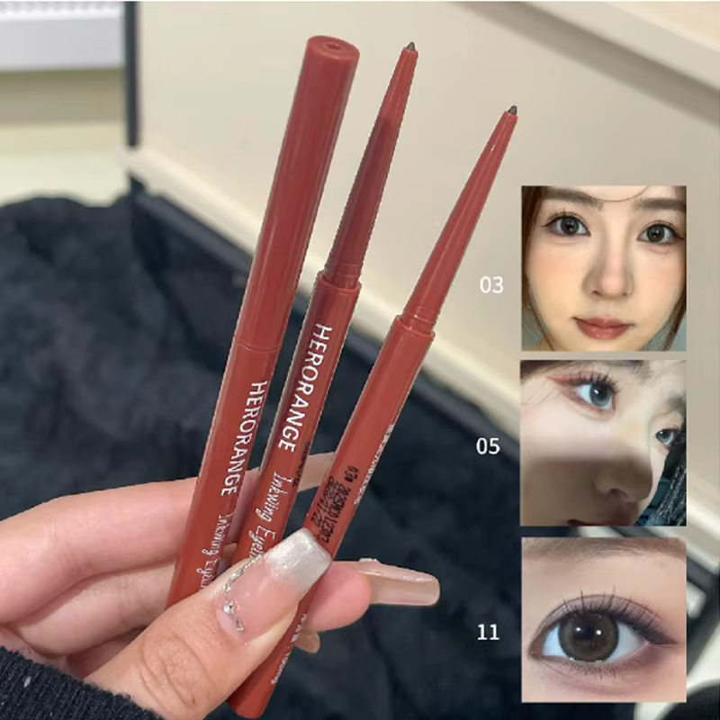 Crayon Eyeliner Gel Ultra-fin rose marron sous les yeux