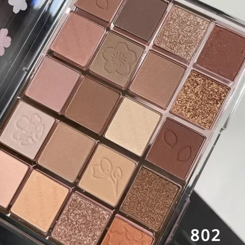 Palette de fards à paupières 20 couleurs