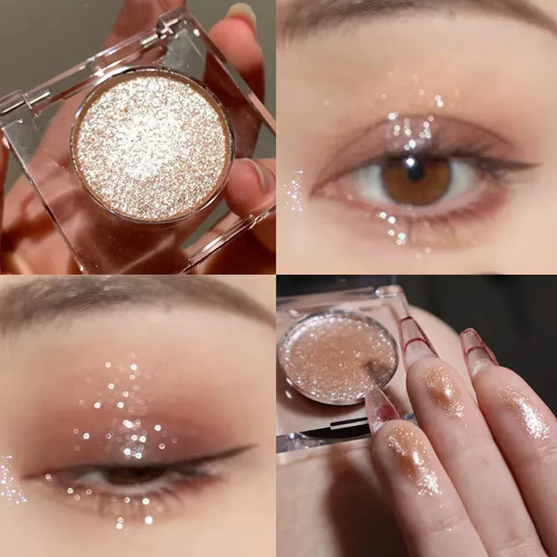 Fard à paupières à paillettes