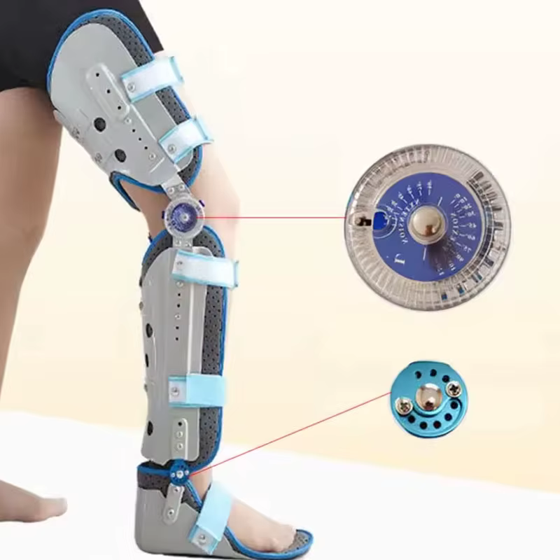 Orthèse réglable pour genou, cheville, pied, soutien des membres inférieurs, protection contre les fractures, soutien des articulations des jambes, soins de rééducation des ligaments