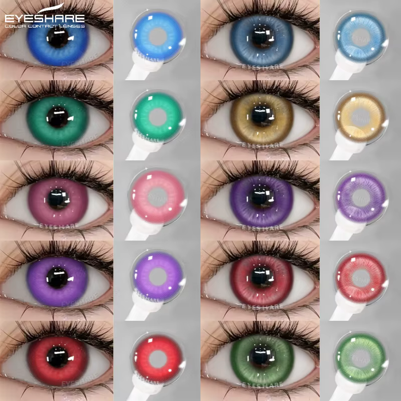 Lentilles de Contact Colorées pour les Yeux