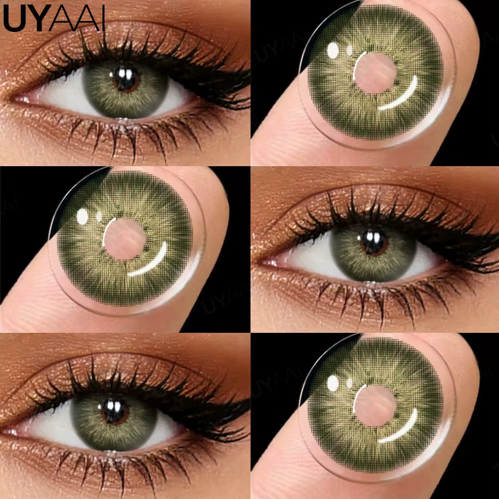 UYAAI Lentilles Naturelles Marron