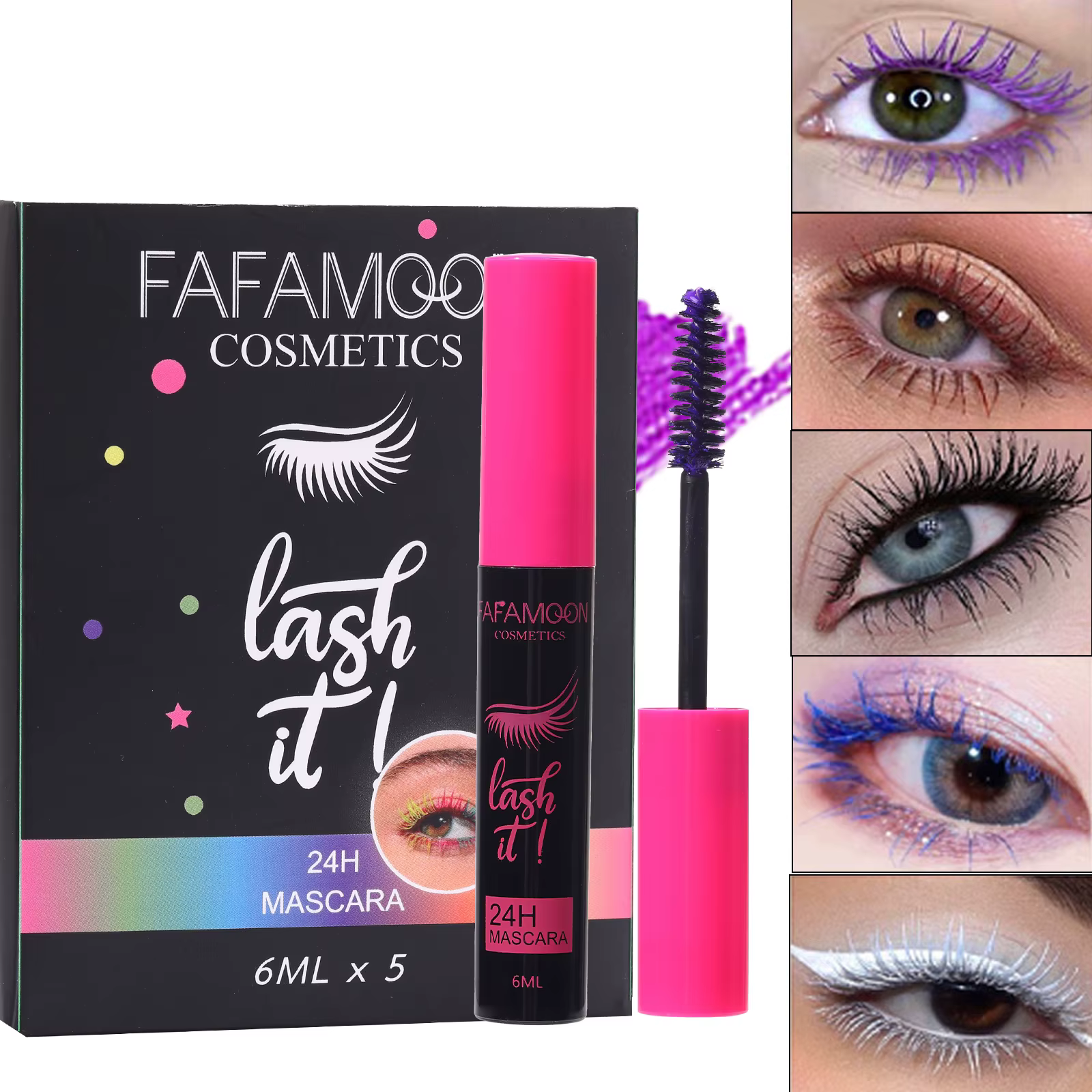 Ensemble de mascara coloré 5D – Kit