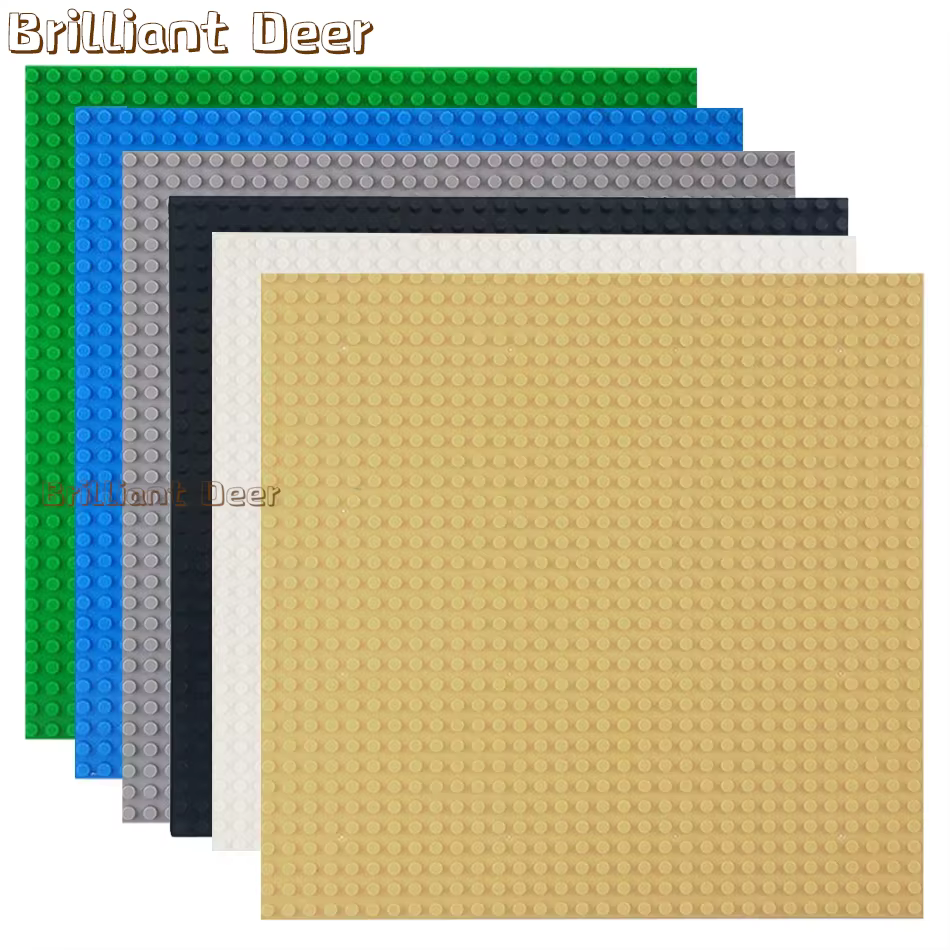 Blocs de construction classiques 32x32 32x16 points, plaque de Base MOC, briques de petite taille, pièces de plaque de Base pour figurines de ville, jouets pour enfants