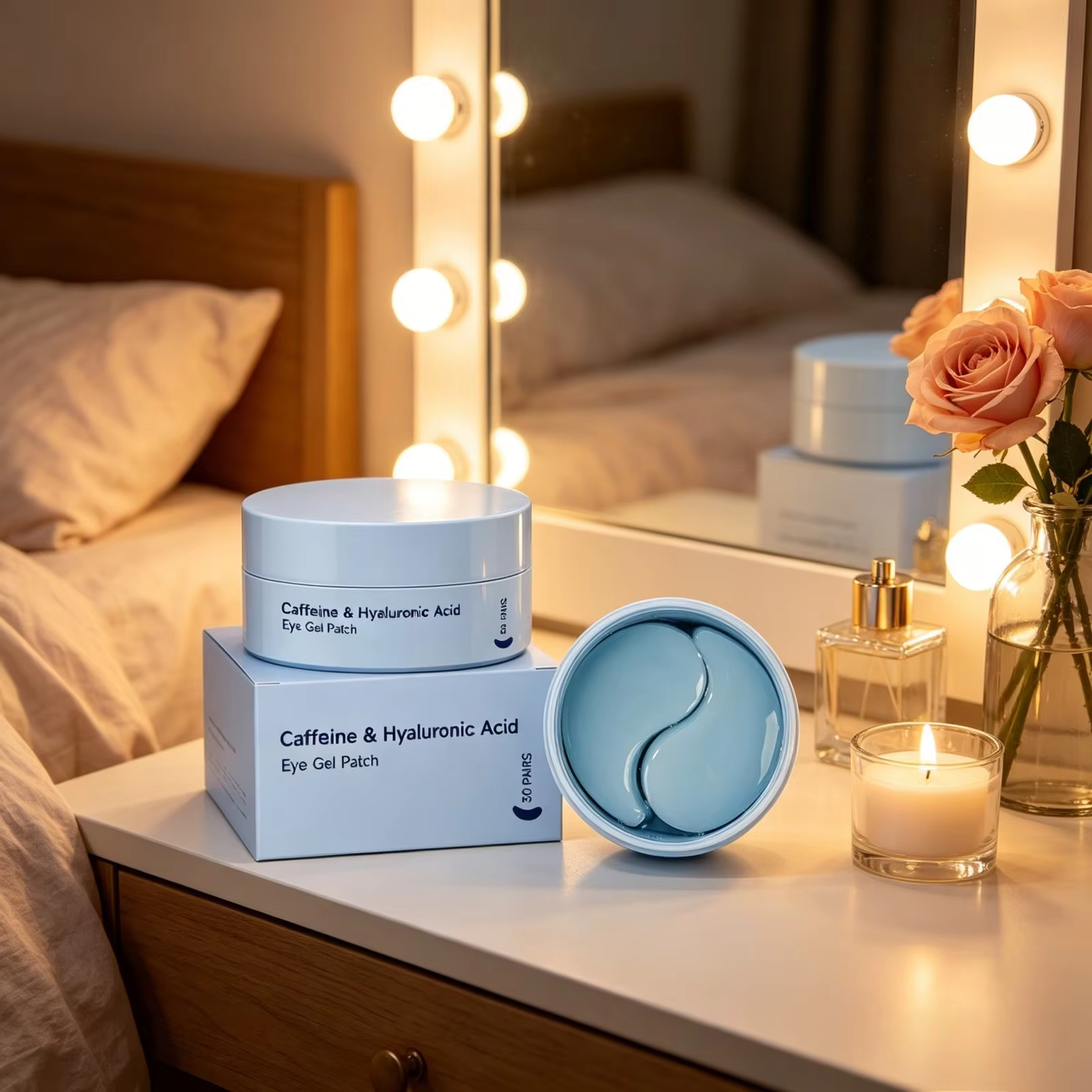 Patchs de gel pour les yeux anti-cernes et anti-poches