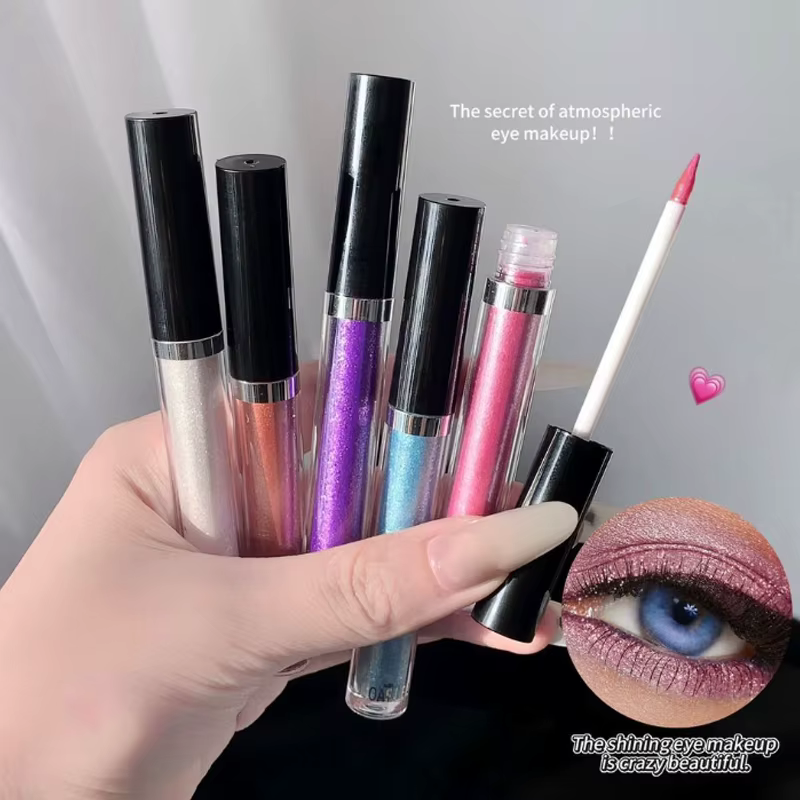 Fard à paupières liquide nacré 12 couleurs