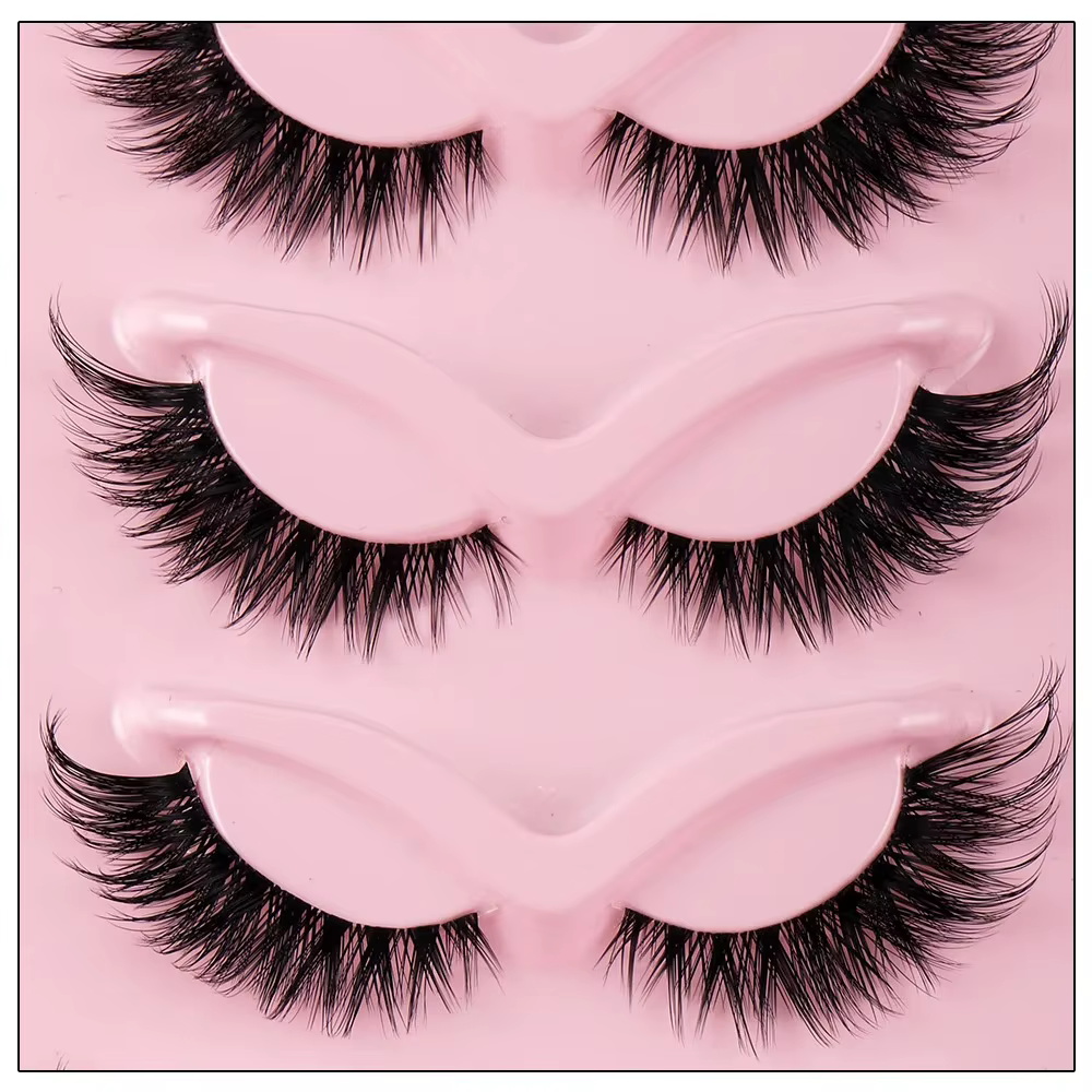 CHARMINGPOSE 5 paires de cils œil de chat | Faux