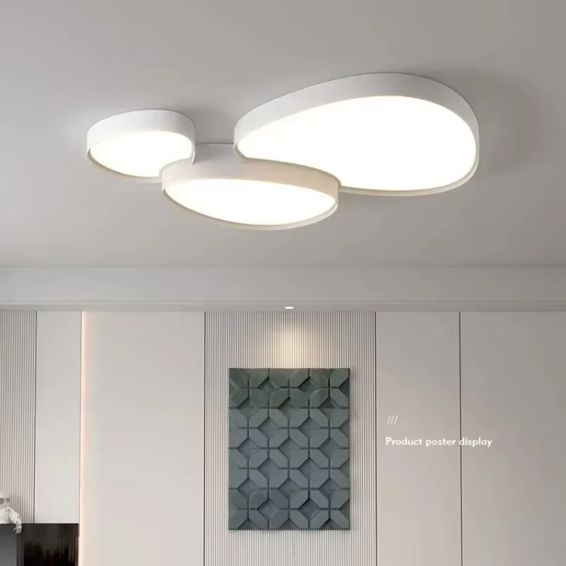 Lampe de plafond pour salon, lustres LED modernes pour salle à manger, chambre à coucher, décoration nordique simple pour la maison, luminaires de plafond LED
