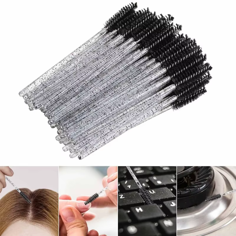 25/50/100 pièces de brosses à cils