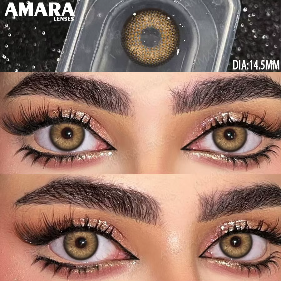 Lentilles de contact AMARA Norvège bleues