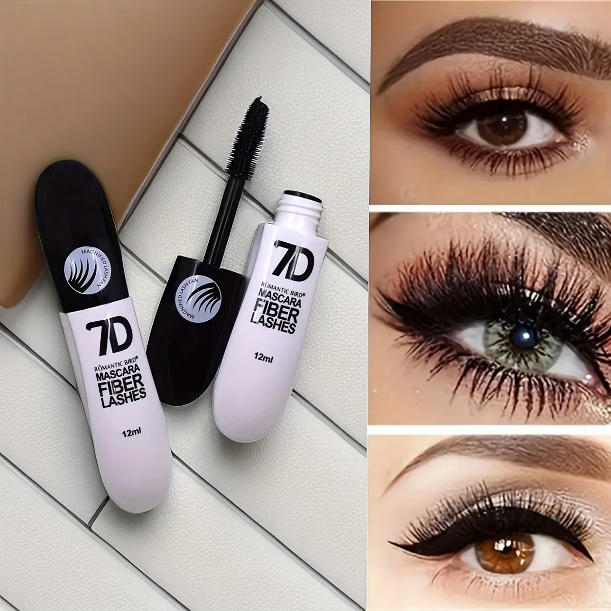 Ensemble de 1/2/3 mascaras en fibres 9D