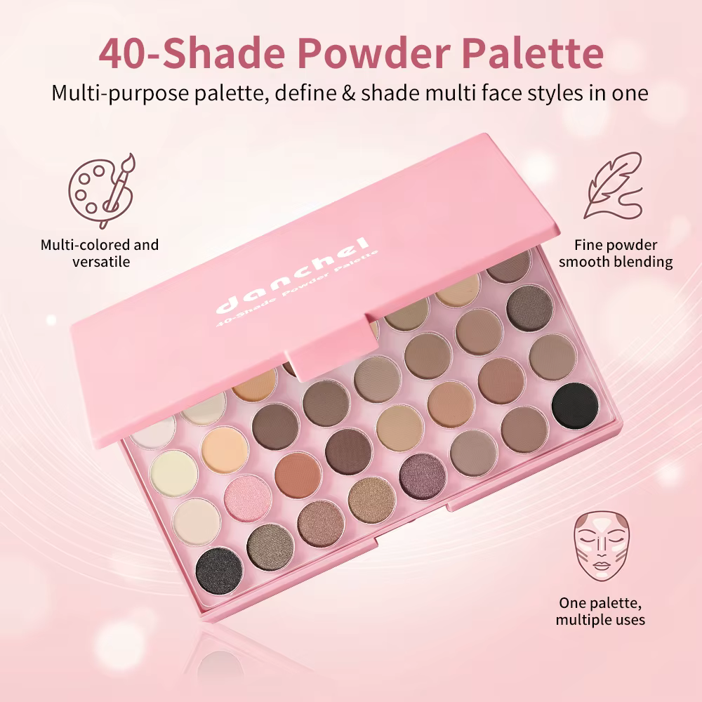 Ensemble de maquillage pour le visage, fard à paupières, contour, blush, rouge à lèvres, fond de teint, anticernes, crayon à sourcils, eye-liner, mascara, kit cosmétique avec pinceaux de maquillage
