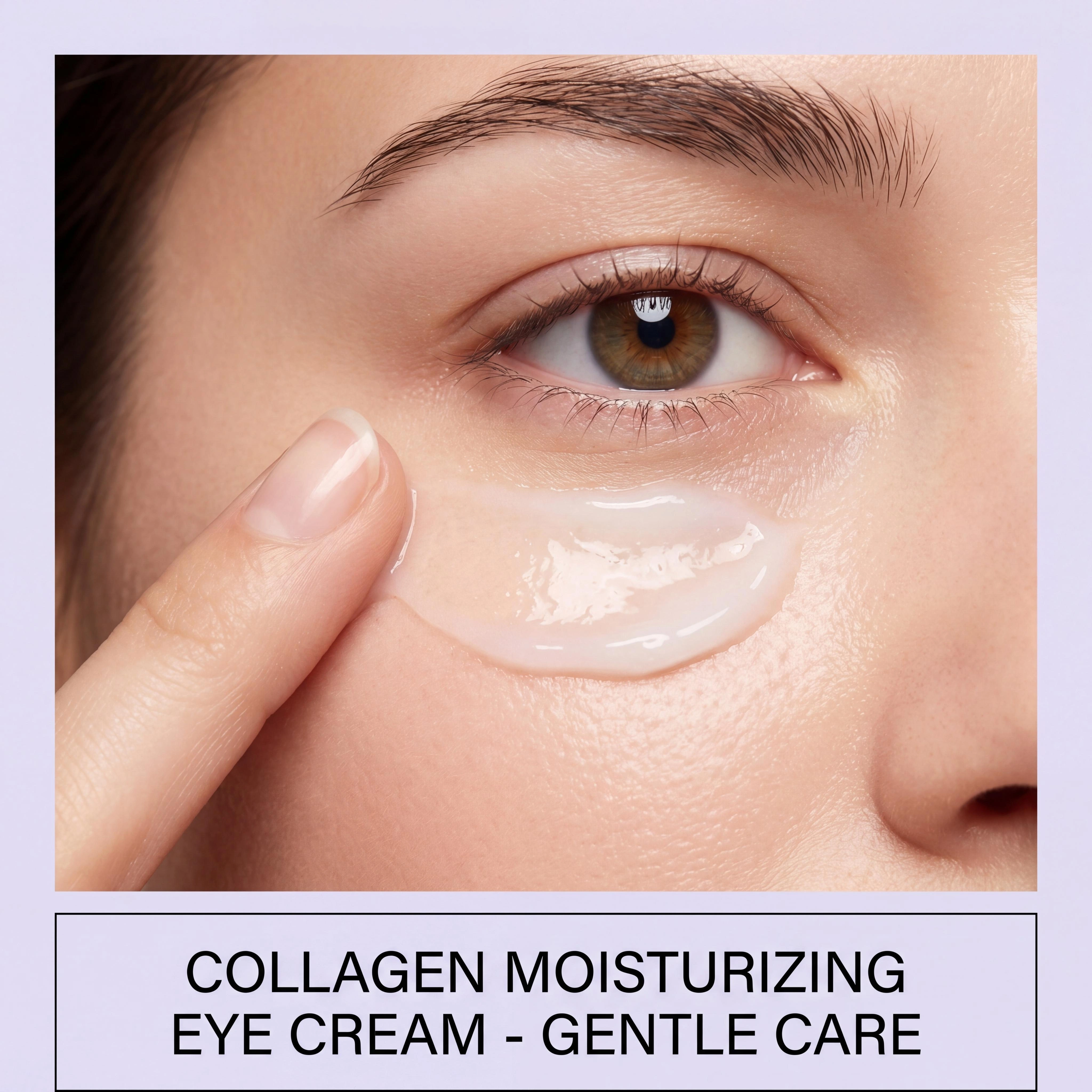Crème Instantanée Anti-Poches Sous les Yeux au Collagène Hydrolysé – Anti-Rides