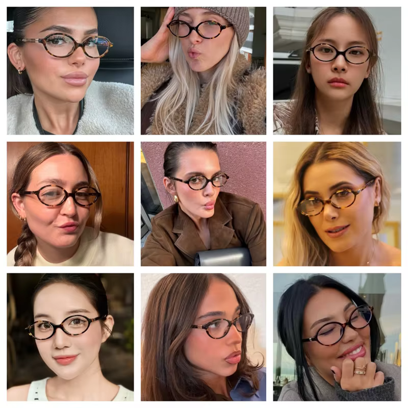 KANSEPT – Monture de lunettes pour femme avec verres optiques de qualité